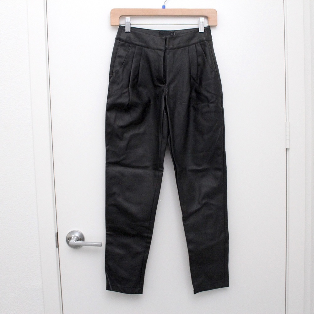 ASOS Petite Faux Leather Pants
